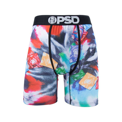 PSD Men's Underwear Printed Sports Running Fitness Boxing Flat Corner Underwear