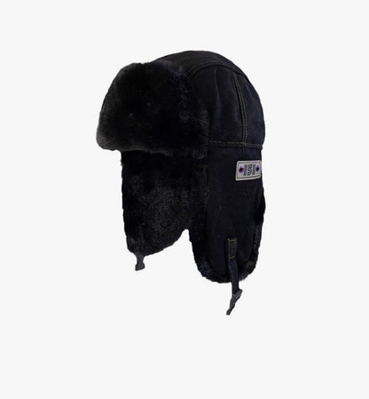 Lei Feng hat men and women winter plush thick ear protection hat