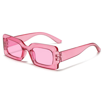 Box sunglasses fashionable and trendy retro glasses