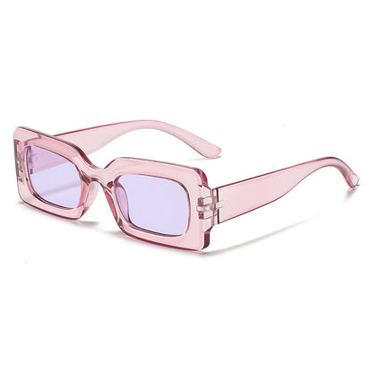 Box sunglasses fashionable and trendy retro glasses