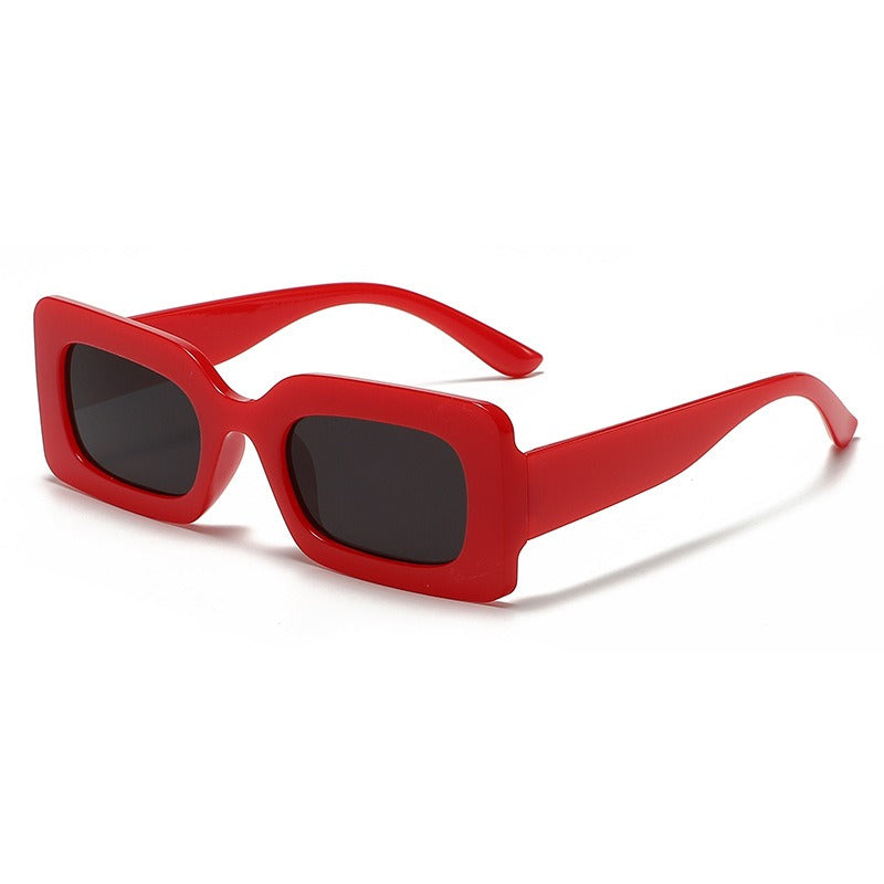 Box sunglasses fashionable and trendy retro glasses